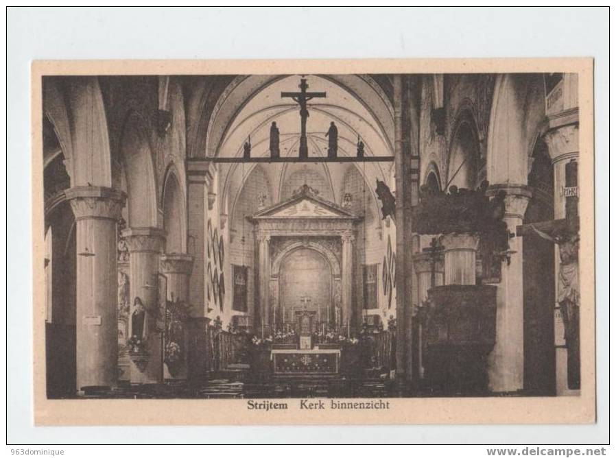 Strijtem - Kerk Binnenzicht - Roosdaal