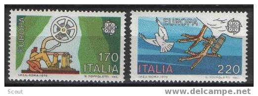 ITALIA - ITALIE - ITALY - 1979 - EUROPA YT 1389/1390 ** - 1979