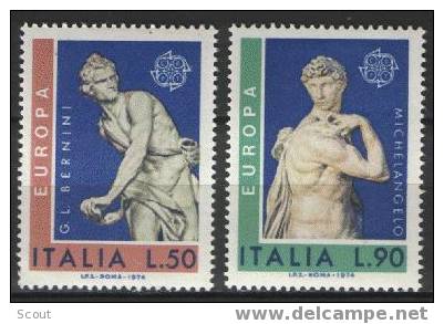 ITALIA - ITALIE - ITALY - 1974 - EUROPA YT 1171/1172 ** - 1974