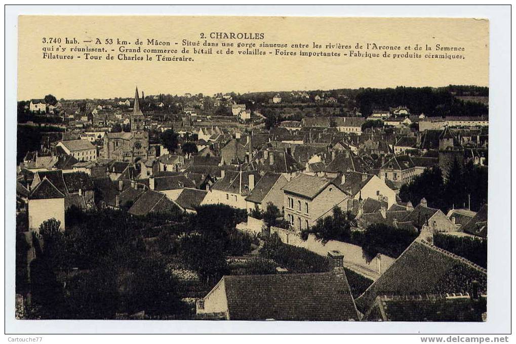 K4 - CHAROLLES - Vue Générale - Charolles