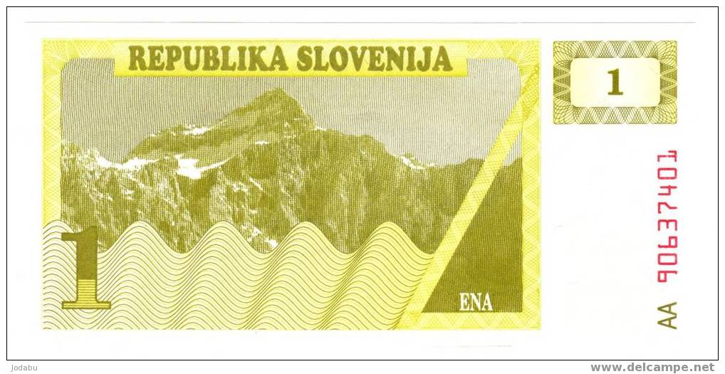 Billet  Neuf   De La Slovénie - Slovenië