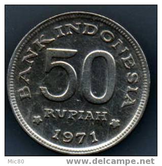 Indonésie 50 Rupiah 1971 Sup+ - Indonésie