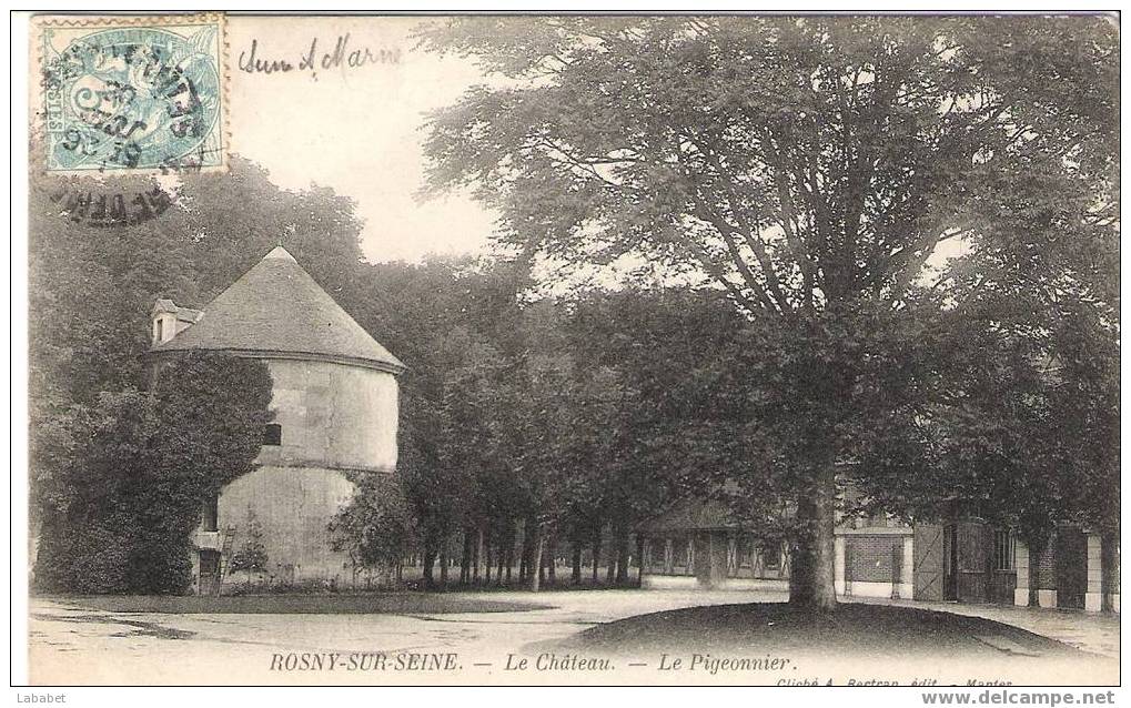 ROSNY SUR SEINE LE CHATEAU - Rosny Sur Seine