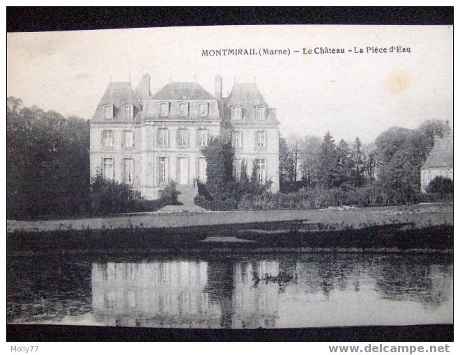 CPA 51 MONTMIRAIL - Le Chateau. - Montmirail