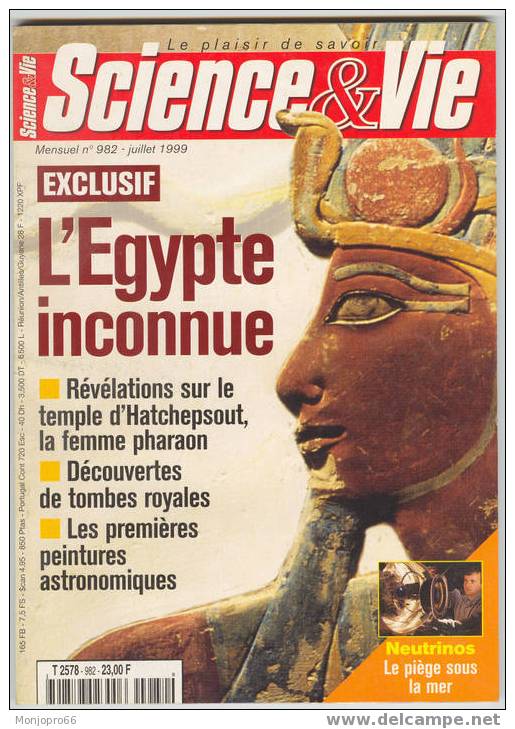 Magazine SCIENCE & VIE L’Egypte Inconnue - Wetenschap