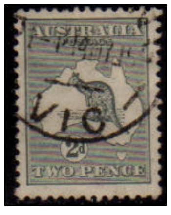 AUSTRALIA   Scott: # 38   F-VF USED - Used Stamps