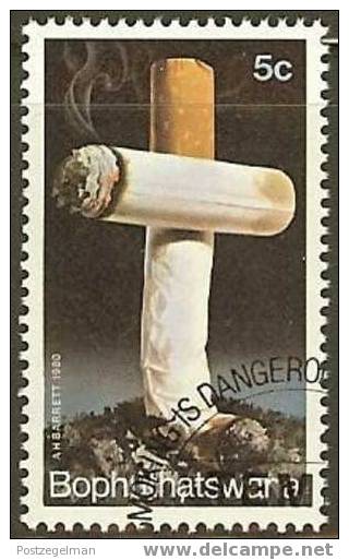BOPHUTHATSWANA 1980 CTO Stamp(s) Anti Smoking 55 #2571 - Droga