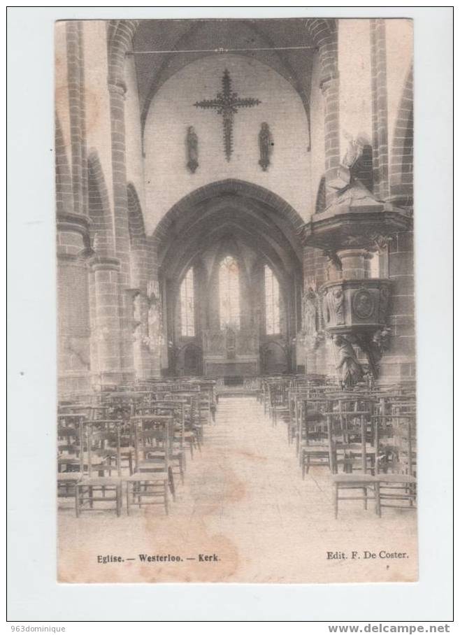Westerlo - Westerloo - De Kerk - Eglise Edit. F. De Coster - Westerlo