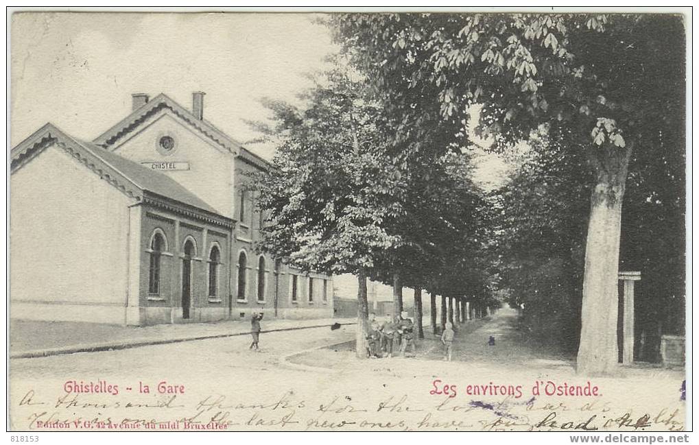 Ghistelles  - La Gare - Gistel