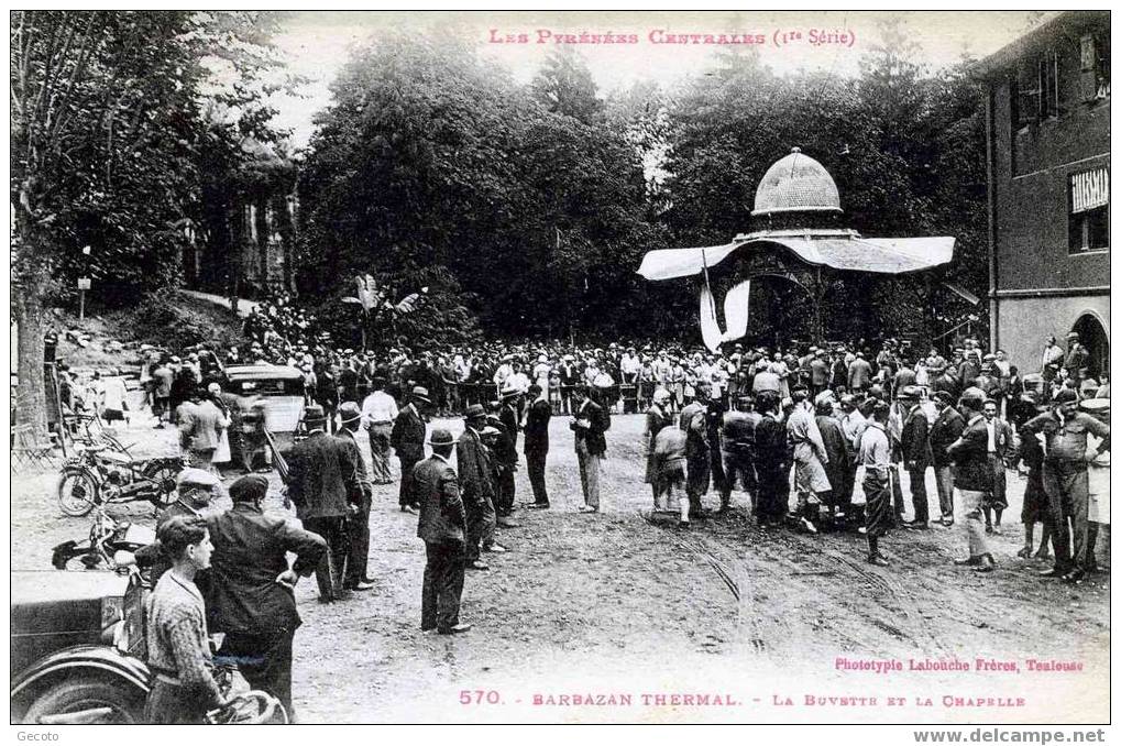 Barbazan Thermal La Buvette Et La Chapelle - Barbazan