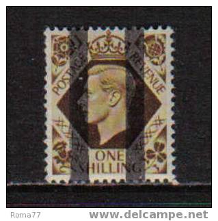 1041 - GRAN BRETAGNA , Giorgio VI : Il N. 222 Con Due Bande Al Verso *** - Unused Stamps