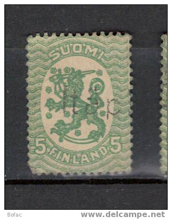 83 OB FINLANDE "EMISSION DE VASSA" - Used Stamps