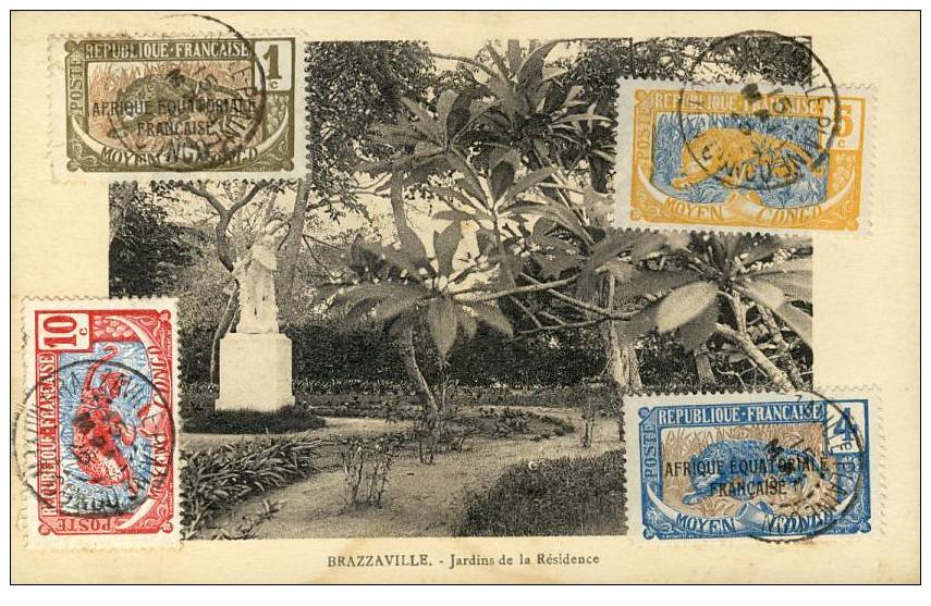 AFRIQUE - CONGO - BRAZZAVILLE - Jardins De La Résidence - Brazzaville