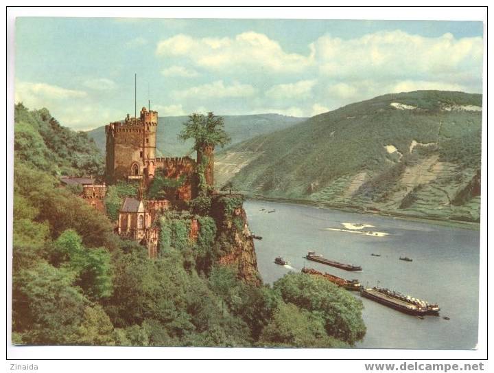 CARTE POSTALE  D ALLEMAGNE - BURG RHEINSTEIN - - GRAND FORMAT - Bingen