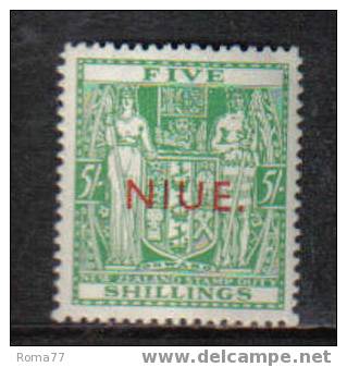 1114 - NIUE , Il 5 Scellini N. 39  *** - Niue