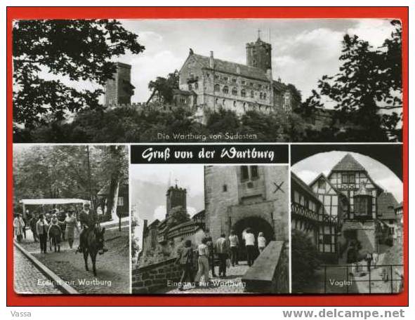 Grub Von Der WARTBURG. Foto Postcard  Ed.  Hoffmann - Eisenach