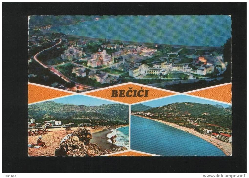 BECICI Postcard MONTENEGRO - Montenegro