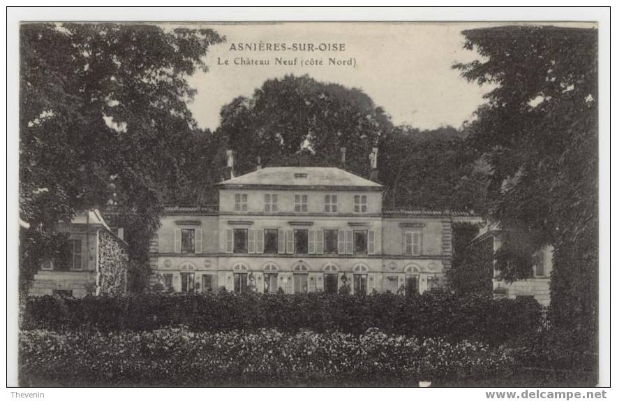 ASNIERES SUR OISE LE CHATEAU NEUF  COTE NORD - Asnières-sur-Oise