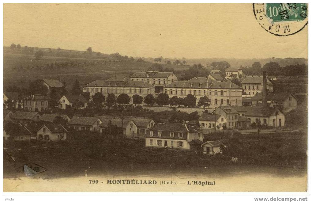 Cpa (25) De MONTBELLIARD - L Hopital - Montbéliard