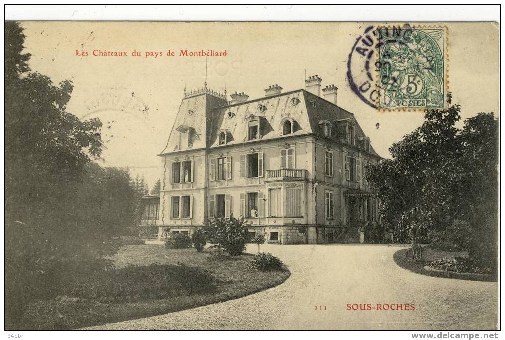 Cpa (25) De MONTBELLIARD - Les Chateau De Montbelliard - Montbéliard