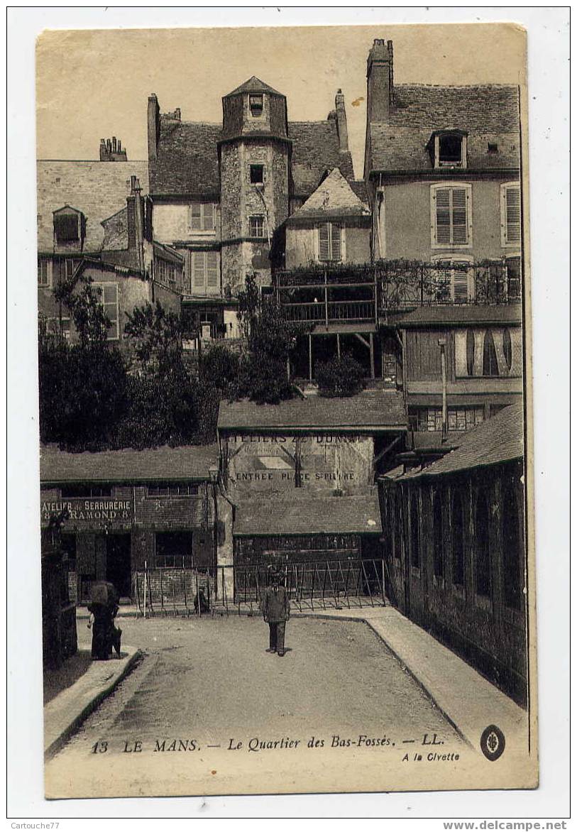 K4 - LE MANS -  Le Quartier Des Bas-Fossés  (1918) - Le Mans