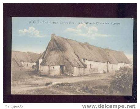 13845 La Brière Une Vieille Maison Du Village Du Péto En Saint Lyphard édit.nozais N°20 Chaumière Belle Carte - Saint-Lyphard