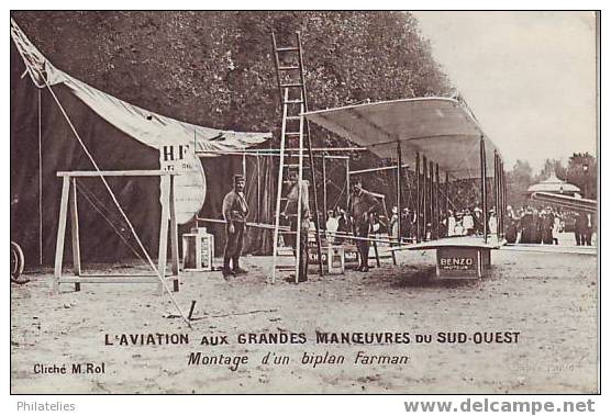 MONTAGE D UN BIPLAN FARMAN - 1914-1918: 1ste Wereldoorlog