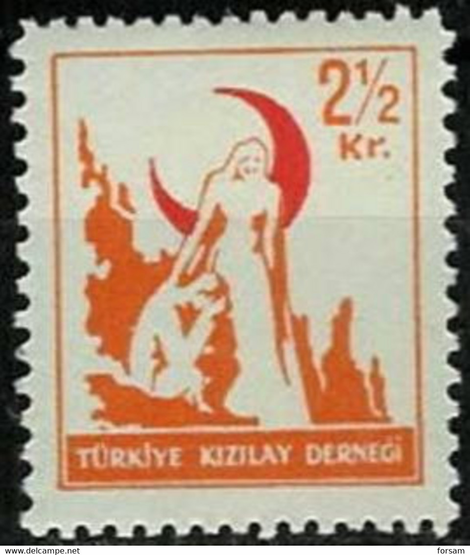 TURKEY..1948/49..Michel # 140...MNH...Zwangszuschlagsmarken C. - Ongebruikt