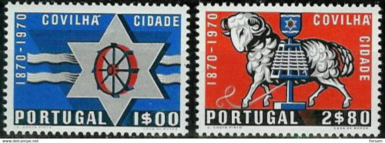 PORTUGAL..1970..Michel # 1111-1112...MNH. - Neufs