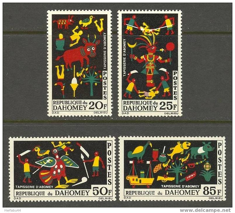 Dahomey          "Tapestries"       Set        SC#198-01 MNH** - Andere & Zonder Classificatie