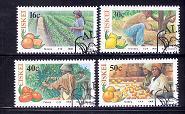 CISKEI 1988 CTO Stamp(s)  Citrus Farming 141-144 #3349 - Agriculture