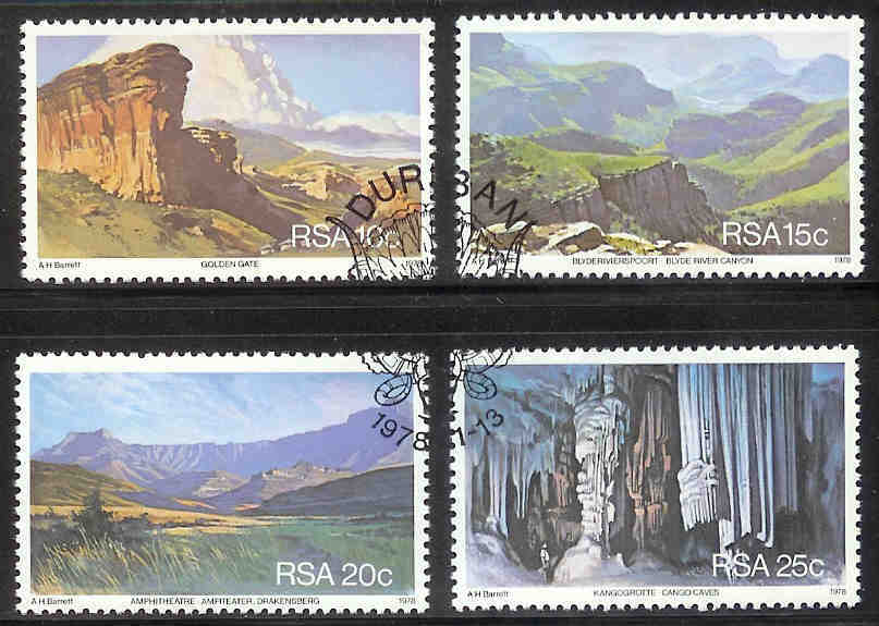 SOUTH AFRICA 1978 CTO Stamp(s) Tourism 548-551 #3543 - Other & Unclassified