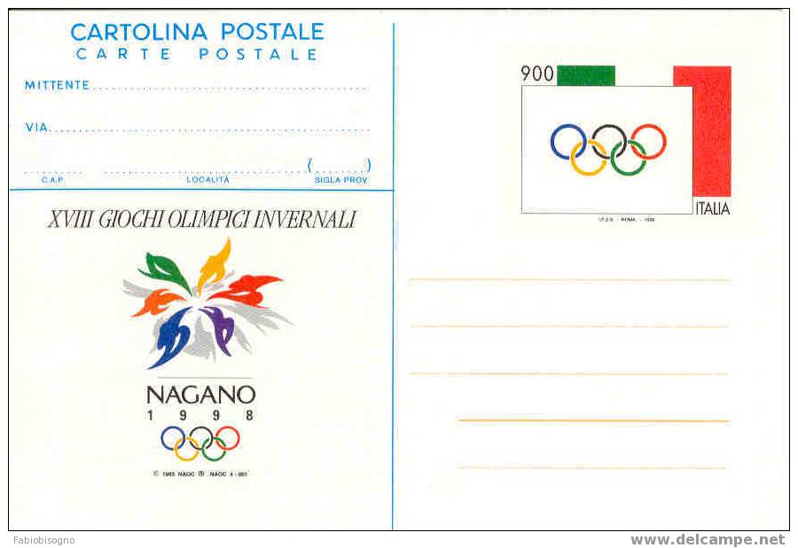 1998 Italy L.900 XVII Giochi Olimpici Invernali - ** - Hiver 1998: Nagano