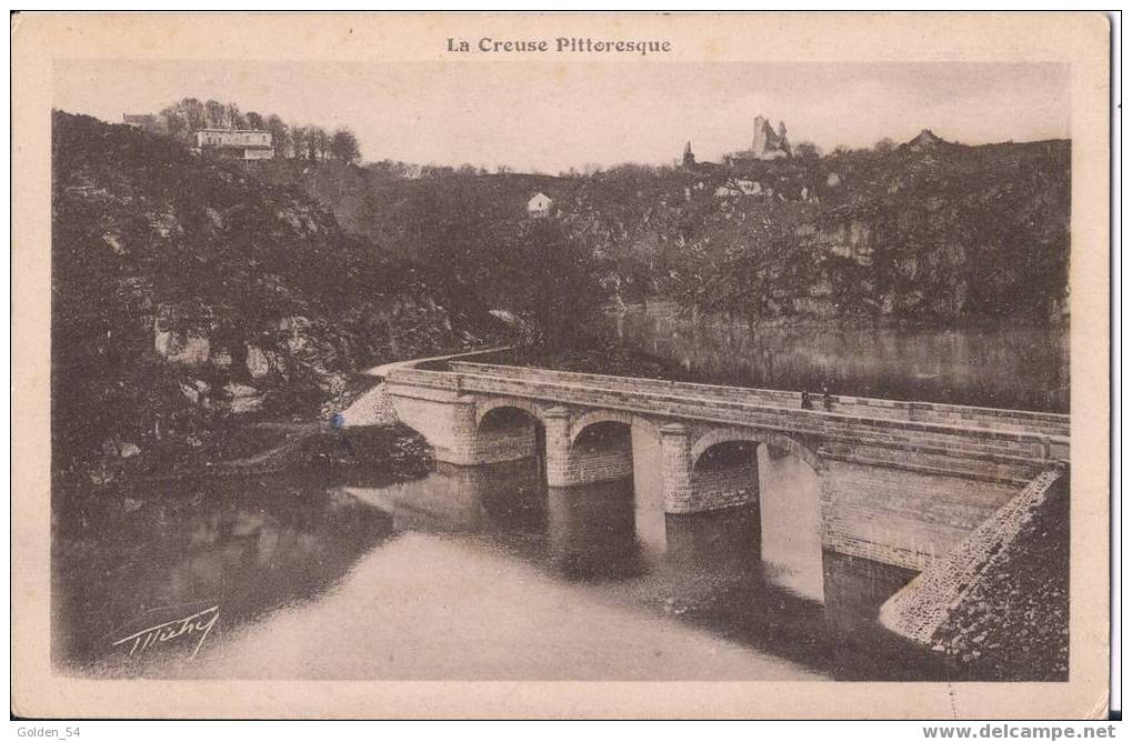 CROZANT. - Le Nouveau Pont De La Creuse CPA Non écrite - Crozant