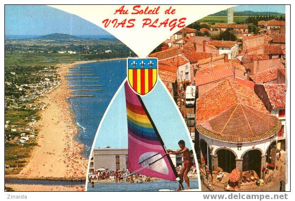 CARTE POSTALE DE VIA PLAGE - Autres & Non Classés