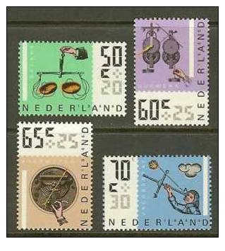 NEDERLAND 1986 MNH Stamp(s) Measurement 1348-1351 #7066 - Nuovi