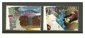 NEDERLAND 1987 MNH Stamp(s) Salvation Army 1368-1369 #7073 - Nuevos