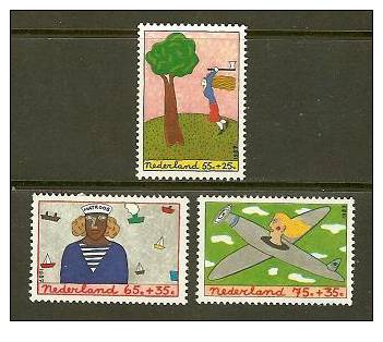 NEDERLAND 1987 MNH Stamp(s) Child Welfare 1387-1389 #7081 - Neufs