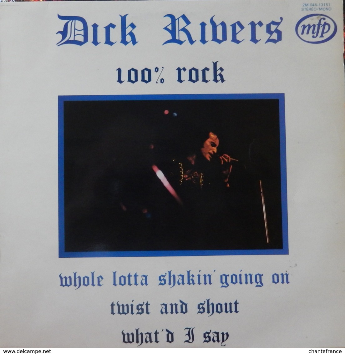 Dick Rivers LP *100 % Rock* - Sonstige - Franz. Chansons