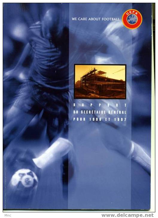 Document De L'UEFA Sur Le Rapport Du Secrétaire Général Pour 1996 Et 1997 - Bekleidung, Souvenirs Und Sonstige