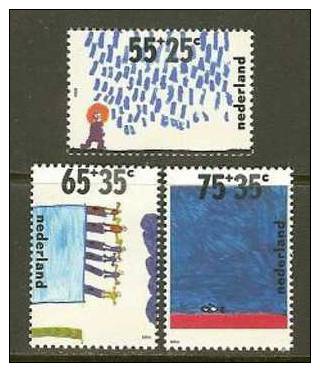 NEDERLAND 1988 MNH Stamp(s) Child Welfare 1415-1417 #7090 - Nuevos