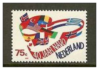 NEDERLAND 1989 MNH Stamp(s) Nato 1423 #7094 - Nuevos