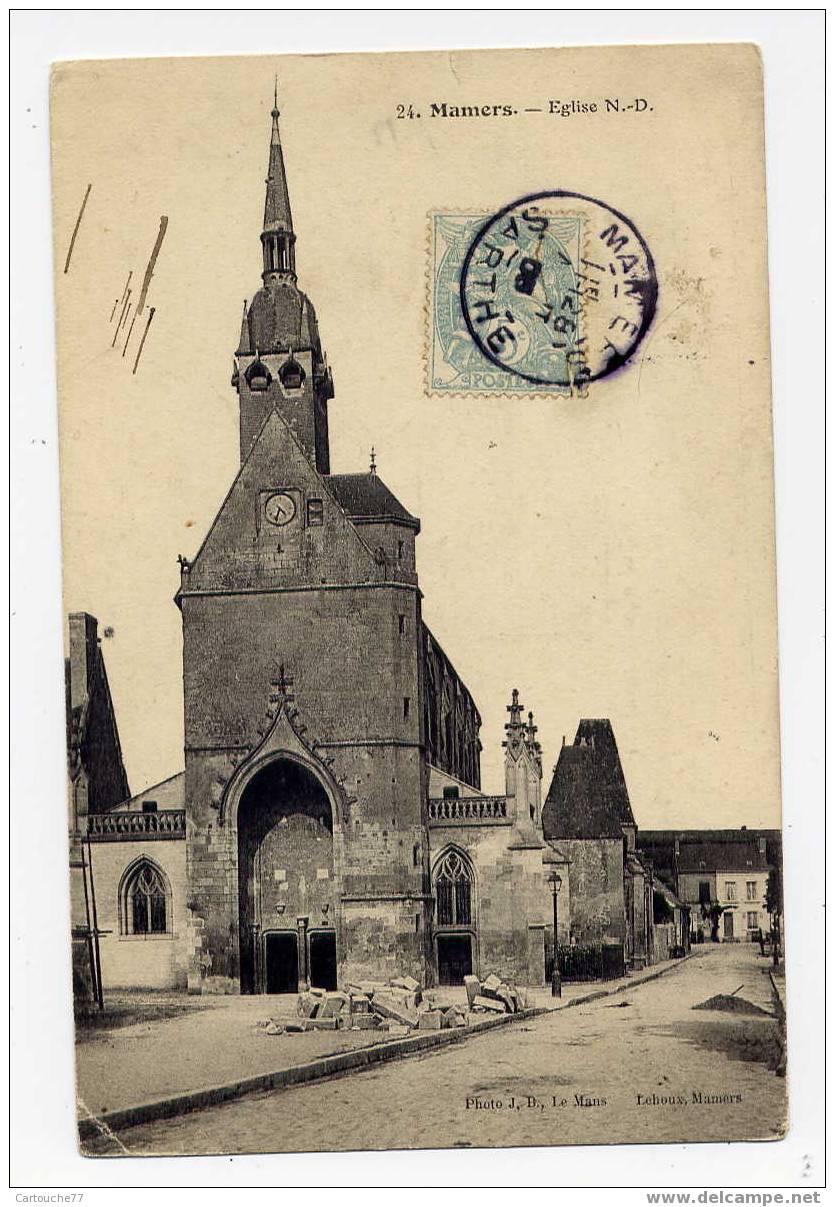 K4 - MAMERS - église (1905) - Mamers
