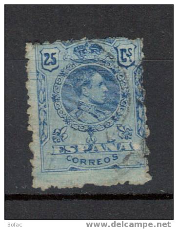 248 OB ESPAGNE "ALPHONSE XIII" - Used Stamps