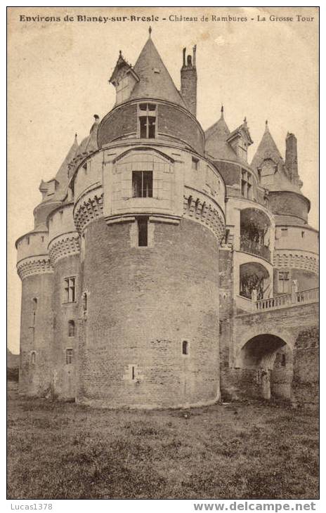 76 / ENVIRONS DE BLANGY SUR BRESLE / CHATEAU DE RAMBURES / LA GROSSE TOUR - Blangy-sur-Bresle