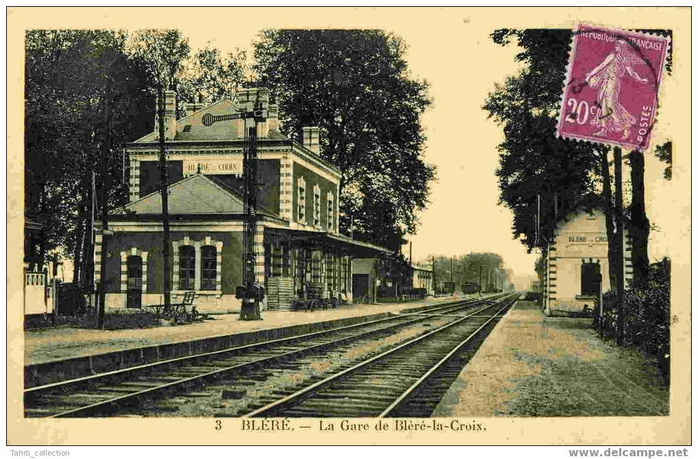 BLERE - La Gare De Bléré-la-Croix - Bléré