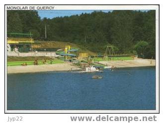 Jolie CP 82 Tarn Et Garonne Monclar De Quercy Le Plan D'Eau - A Circulée - Montclar De Quercy