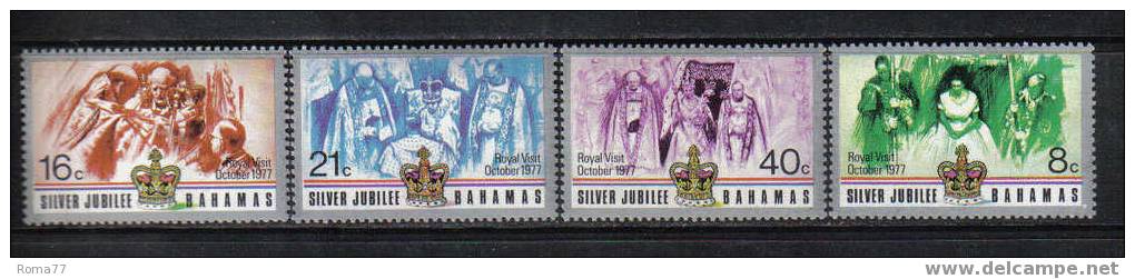 828 - BAHAMAS, 1977 : Silver Jubilee Elizabeth II  *** - 1859-1963 Colonia Britannica