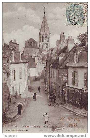 GUERET  1904   QUARTIER DE LA CROIX DE LA MISSION - Guéret