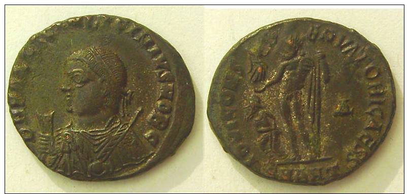 VdW I3799 - LICINIUS II Caesar Follis Avec Argenture IOVI CONSERVATORI CAESS - La Tétrarchie (284 à 307)